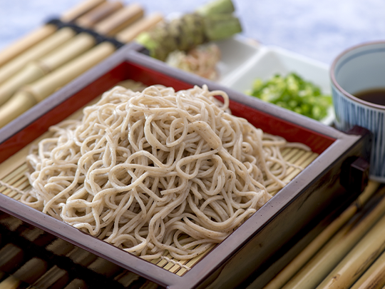 自宅でできる、本格ざるそば